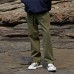 Cotton Trousers Mens Loose Drawstring Vintage Pants Outdoor Hiking Travel