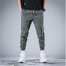 Men’s Pants Spring Summer Hip Hop Slack Bottom Joggers Street  wear Drawstring Adjustable Hiking Sport Cycling Trousers